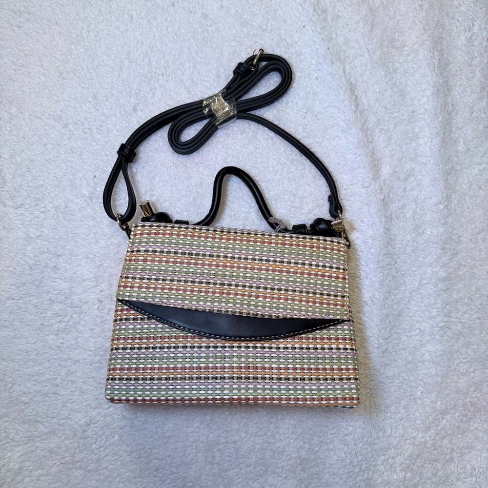a new day Multicolor Striped Crossbody Bag